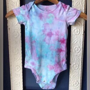 Carter's Ice Dye Baby Onesie